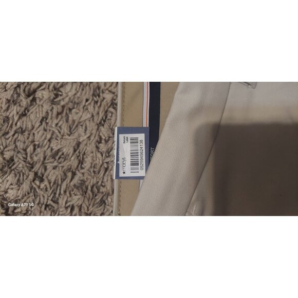 DOCKERS Men's Signature Khaki Lux Cotton Stretch Athletic Fit Pants Beige 36X34 - Picture 10 of 12